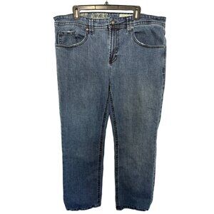 Axel Men's Denim Jeans Blue Slim Boot 38/32